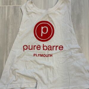 Pure Barre cropped tank